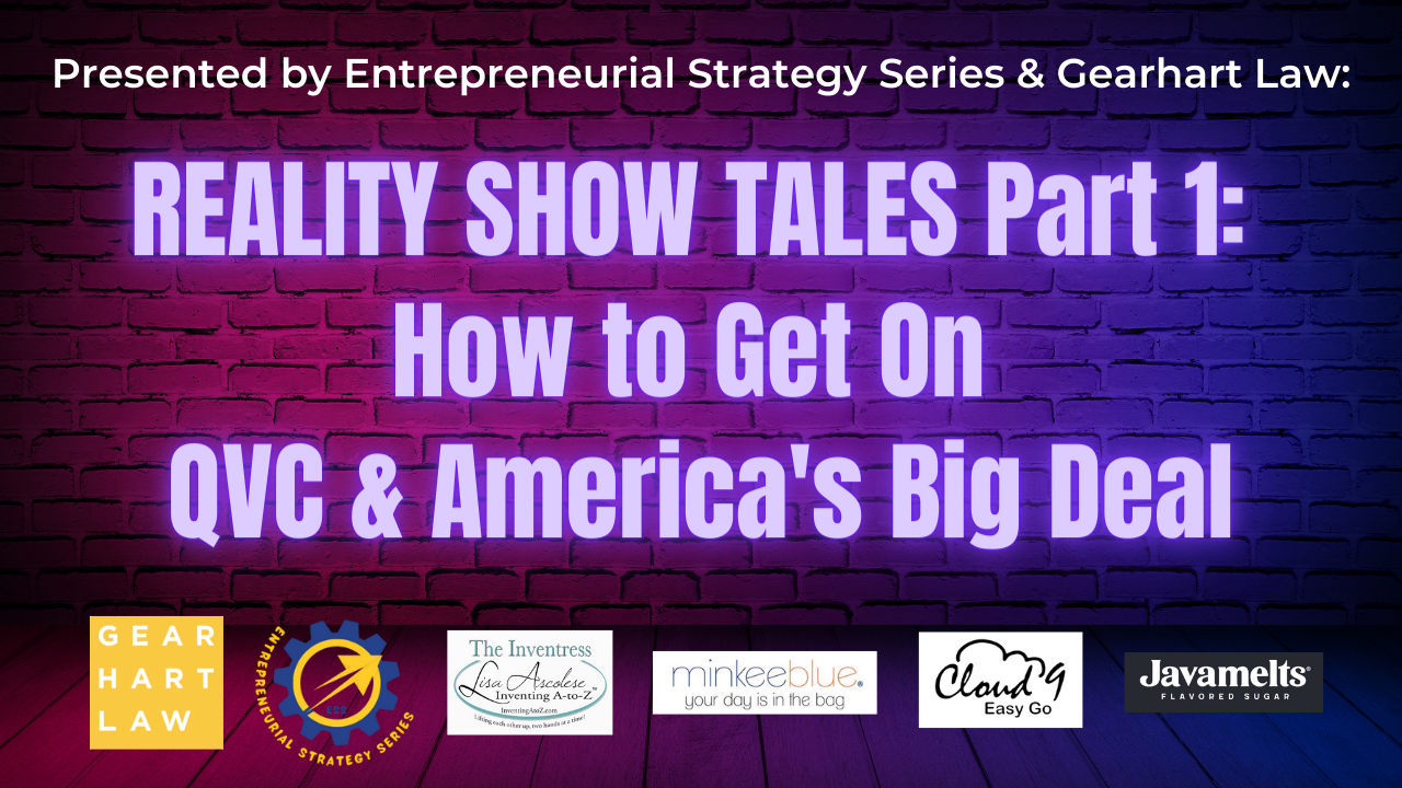 Banner: How to Get On QVC and America’s Big Deal—Reality Show Tales Pt 1