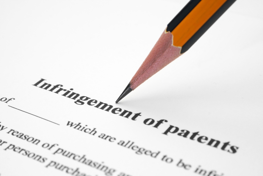 patent infringement paperwork