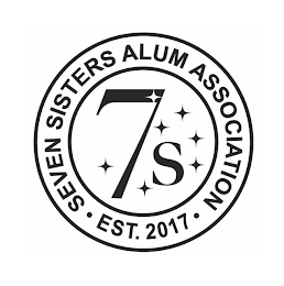 Black-and-white 7S logo with ring text and stars