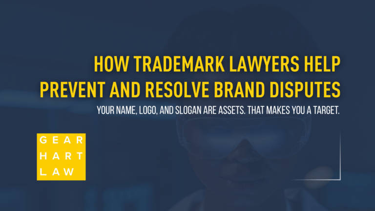 How Trademark Lawyers Help Prevent and Resolve Brand Disputes