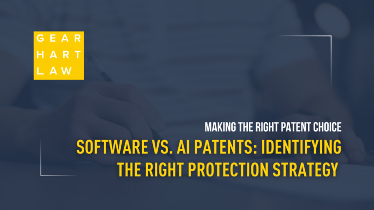 Software vs. AI Patents