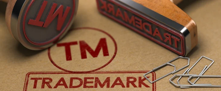 trademark services with a trademark stamp