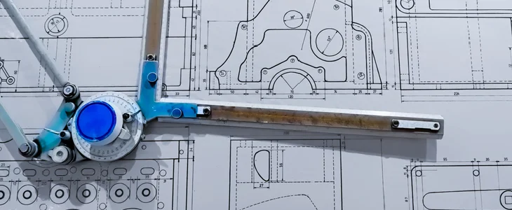 Top-down view of an incomplete patent drawing