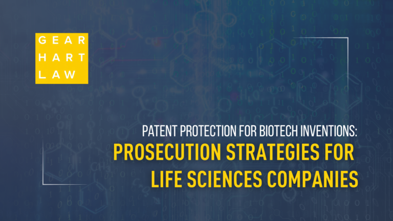 Patent Protection for Biotech Inventions