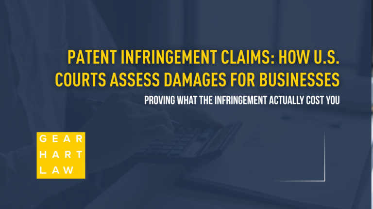 Patent Infringement Claims How U.S. Courts Assess Damages for Businesses